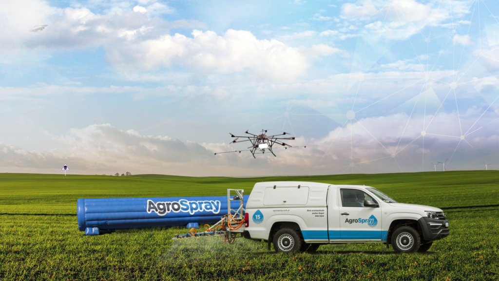 drone pulverizador AgroSpray