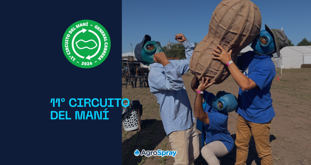 AgroSpray en el Circuito del Maní: mezclas en bajo volumen, limpieza de drones y el lanzamiento de SprayUp