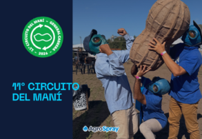 AgroSpray en el Circuito del Maní: mezclas en bajo volumen, limpieza de drones y el lanzamiento de SprayUp